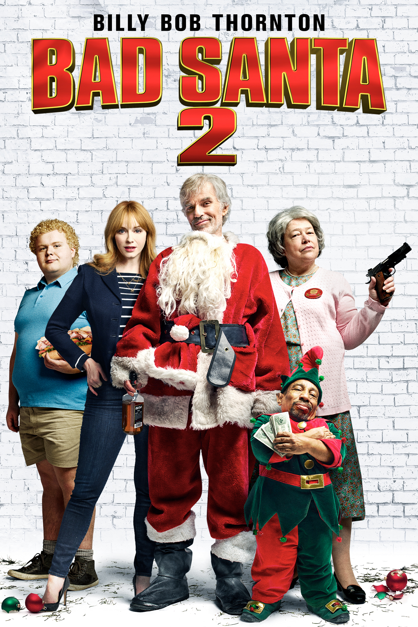 bad santa movie poster